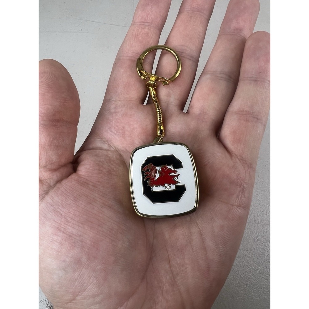Vintage Sankyo Gamecocks‎ South Carolina University Musical Keychain Fight Song